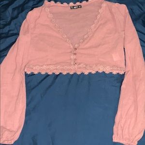 Long Sleeve Crop Top
